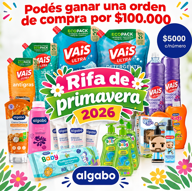 Rifa de Primavera 2026 Rifa de Primavera 2026 - Productos Vais